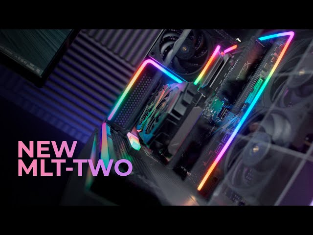 Vídeo relacionado con Ubanner Tira de luz LED para computadora, color blanco, magnético, conector Molex, 2 tiras LED para kits de iluminación de carcasa de PC