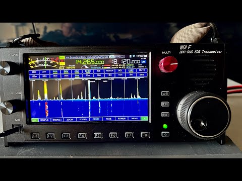 Wolf RS-998 DDC/DUC SDR transceiver - checking CESSB compression performance