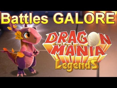 Battles GALORE + More Enchantment Progress! - Dragon Mania Legends #291