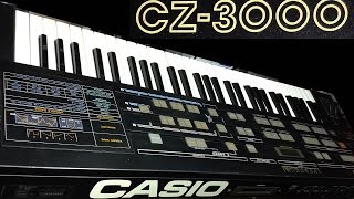 Video thumbnail for CASIO CZ 3000 by Keyboards - review - repair