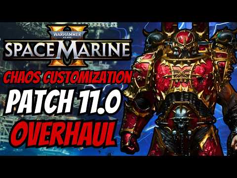 Chaos Champion Pack CUSTOMIZATION OVERHAUL in Space Marine 2 Patch 11.0 EXPLAINED