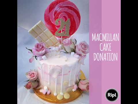 MACMILLAN CAKE DONATION