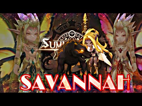 Savannah Show in World Arena | Summoners War | ft. Popopanda12