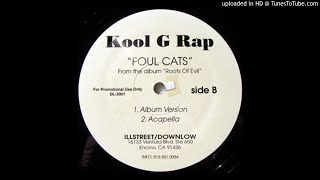 Kool G Rap - Foul Cats (Acapella)