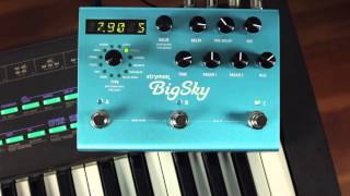 Video thumbnail for Strymon BigSky Reverb - synth audio demo by strymon