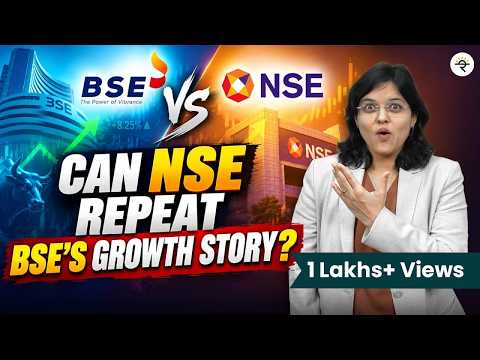 BSE vs NSE: Can NSE Repeat BSE’s Massive Growth Story? | CA Rachana Ranade