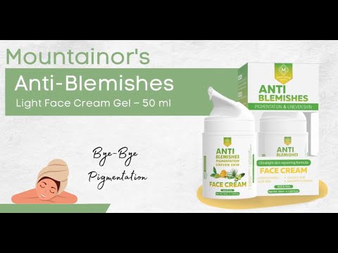 Unisex white mountainor anti blemishes face cream, for perso...