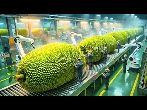 Inside the 50,000 LB Jackfruit Plant – The HYPNOTIC Shredding of Modern Vegan Pork Production
