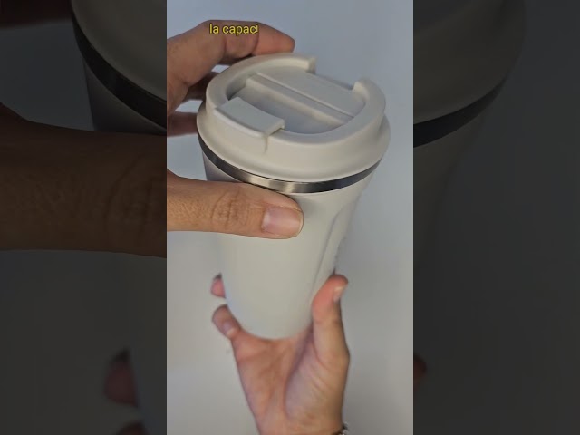 Vídeo relacionado con NymphFable 12oz Vaso Termo Cafe con Tapa y Pajita, Astronautas Taza Termica de Acero Inoxidable para Llevar sin Tallo