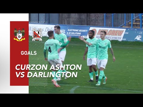 Goals: Curzon Ashton v Darlington