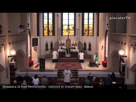 Dominica III post Pentecosten 13 Canon - Traditional Latin Mass