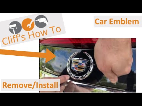 Remove and Replace Car Emblem