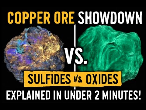 "Copper Ore Showdown: Sulfides vs. Oxides Explained in 2 Minutes!"