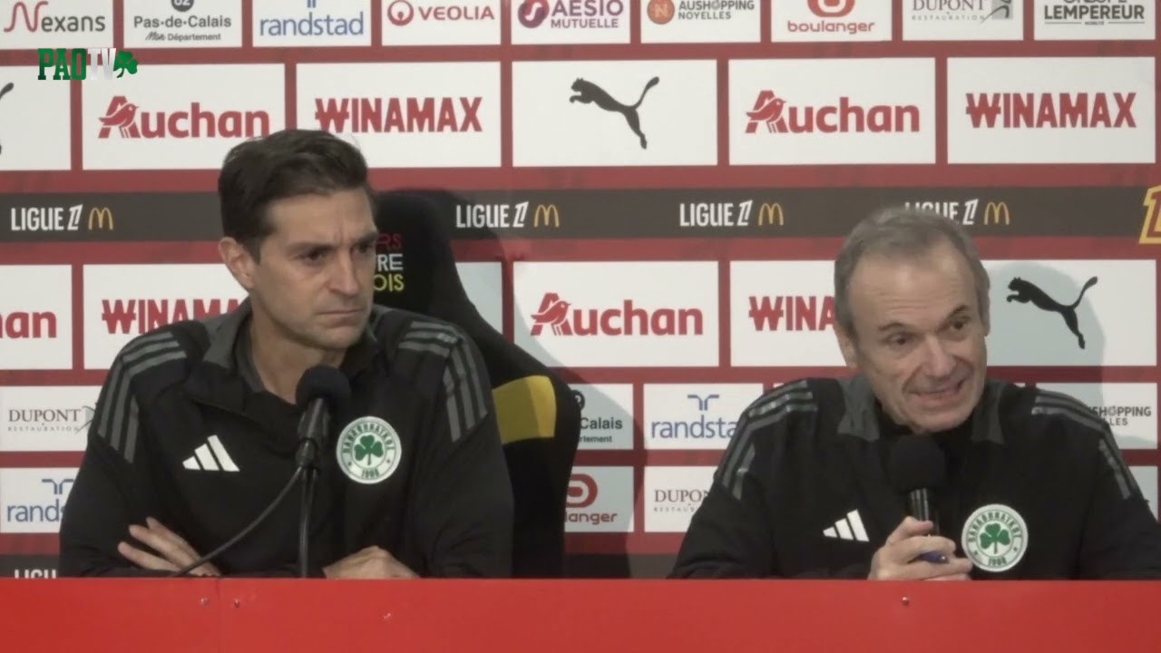 Η συνέντευξη Τύπου του Παναθηναϊκού πριν από τον αγώνα με τη Λανς | pao.gr