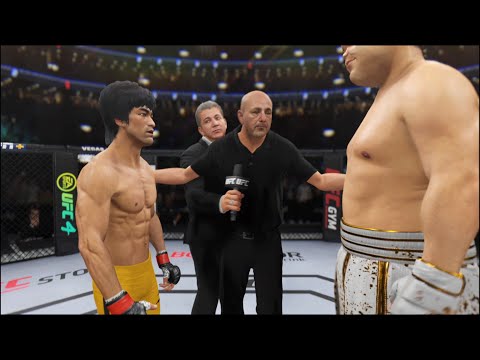 Bruce Lee vs. Titan Sumo - EA Sports UFC 4 - Epic Fight 🔥🐲