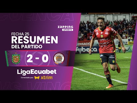 Deportivo Cuenca 2 - 0 Vinotinto / Fecha 25 / Liga Ecuabet conectada por Xtrim