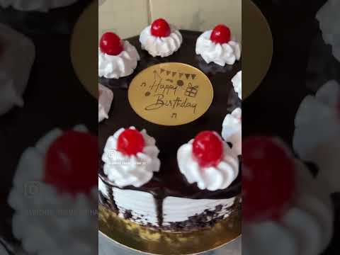 Black Forest Cake, full of filling cherries￼#cake #love #chocolate @Vindhya8390