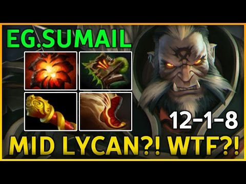 SumaiL - 7693 MMR Mid Lycan - MID LYCAN?! WTF?! | Dota 2 VOD Full Game Pro Guide Gameplay