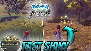 THIS IS THE *FASTEST* WAY TO GET SHINY POKEMON IN POKEMON LEGENDS ARCEUS (SHINY HUNTING GUIDE)