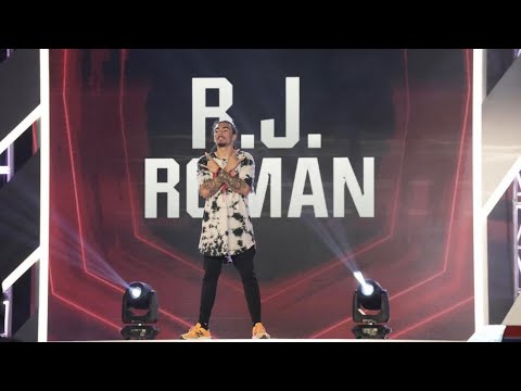 R.J. Roman at the San Antonio City Qualifiers - American Ninja Warrior 2022