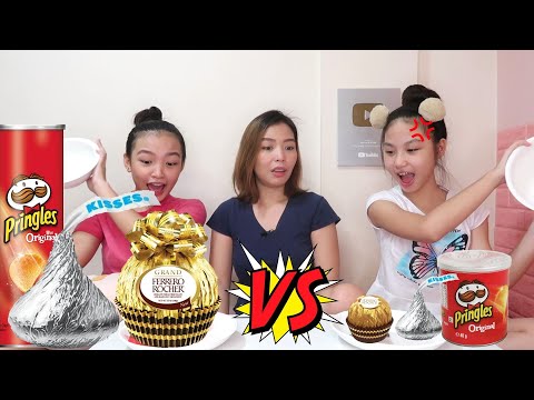 MYSTERY BIG VS SMALL SWITCH UP CHALLENGE | Aurea & Alexa
