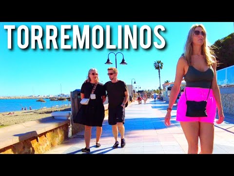 TORREMOLINOS 🇪🇸 Beautiful Sunny Day May 2024 Costa del Sol Malaga Spain 4K