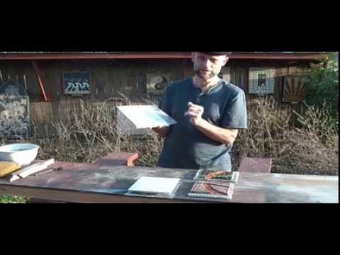 How to : Reverse method mosaic - flipping and unveiling.