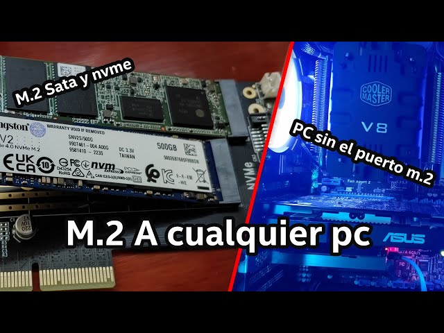 Vídeo relacionado con Orivin Adaptador combinado 2 en 1 de SSD M.2 NVME PCIE a SFF-8654 y SSD NGFF SATA a SATA para placa base