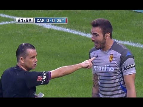 Gol de Diego Castro de penalti (0-1) en el Real Zaragoza - Getafe CF
