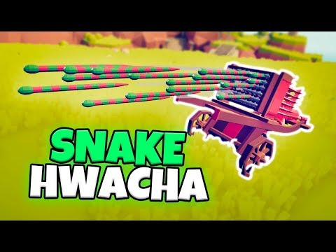 SNAKE HWACHA VS EVERY FACTION | TABS MODDED GAMEPLAY