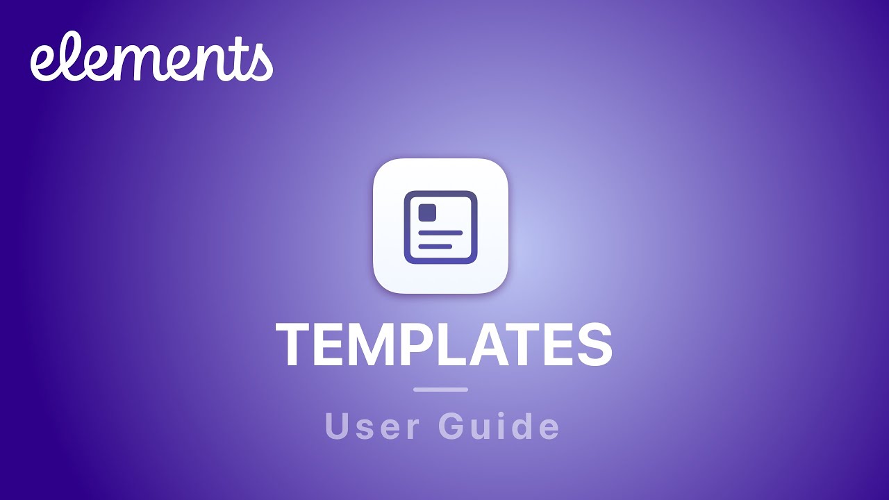 Build a website in minutes with Templates