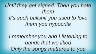 Lagwagon - Know It All Lyrics