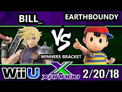 S@X 242 Smash 4 - Bill_ (Cloud) Vs. Earthboundy (Ness) - SSB4 Winners Bracket - Smash Wii U