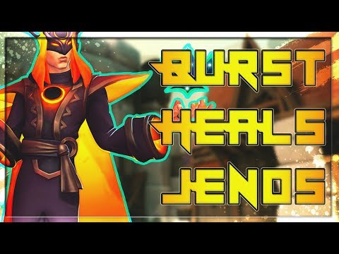 PALADINS RANKED JENOS HEALING AND DAMAGE!!!Paladins Jenos Gameplay and Build!