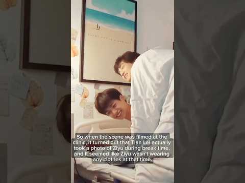 So, when that scene was being filmed... Tian Lei took a photo of Li Ziyu without her knowledge.😱⚡️🌙🌽