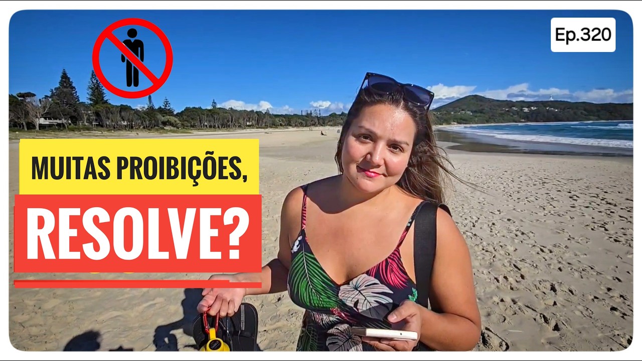 COMO É UMA PRAIA DA AUSTRÁLIA?!