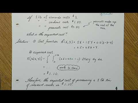 MAE 209 - Lecture 21 - Continuous Joint Distributed Random Variables (Part II) - Winter 2022