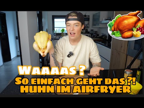 Whole chicken in the air fryer. How long, how to marinate... in no time