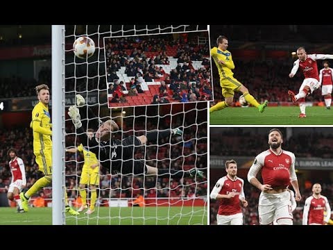 Arsenal vs BATE Borisov 6-0: Gunners finish Europa League group stage in style