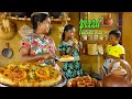 A way to make pizza without an oven?  suitable for everyone in my family .village kitchen recipe