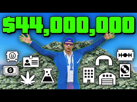How I Made $44,000,000 Selling Every Business in GTA Online | GTA Online Largest Sale Ever