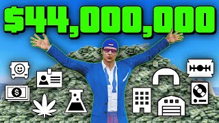 How I Made $44,000,000 Selling Every Business in GTA Online | GTA Online Largest Sale Ever