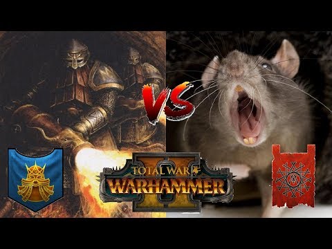 IRONDRAKES ROASTING SKAVEN | Dwarfs vs Skaven : Mortal Empires - Total War Warhammer 2