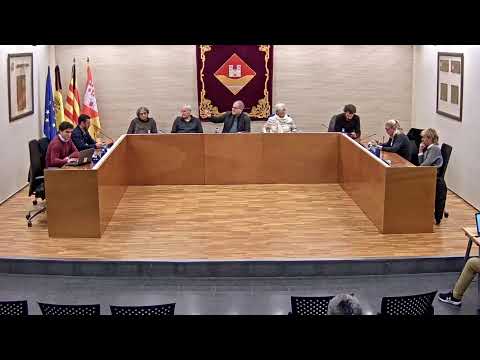 Sessió Plenària Ordinària de la Junta de Veïns de l'EMD de Valldoreix de gener 2026-01-22
