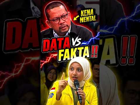 NGOTOT SOAL DATA‼️QODARI DI TAMPAR FAKTA😱 #fatimahazzahra #politikindonesia #debatpanas