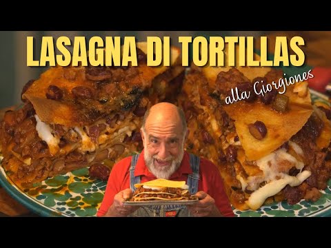 LASAGNA DI TORTILLAS CON RAGÙ "ALLA MESSICANA"  E MOZZARELLA DI BUFALA - Le ricette di Giorgiones