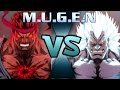 M U G E N Evil Ryu Vs Oni Ultimate Demon Battle