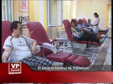 Zi plină la Centrul de Transfuzii