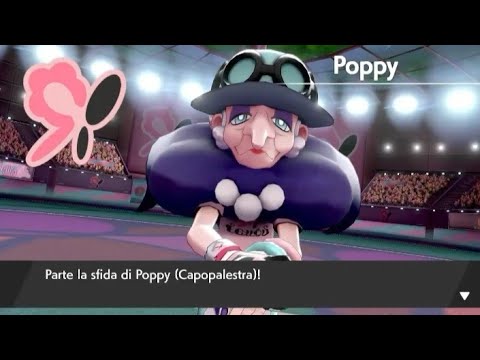 Poppy, Capopalestra di tipo folletto - Pokémon Spada e Scudo