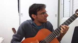 Até quando esperar (Plebe Rude) SOLO + BASE em 1 violão - COVER Bruno Abreu